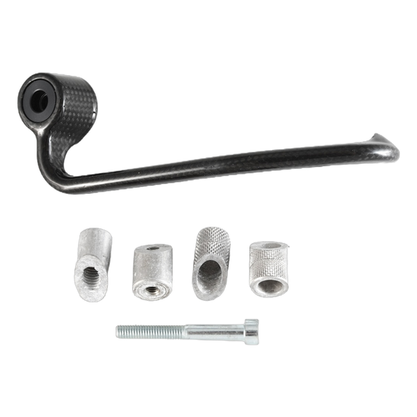 Fullsix carbon lever guard sky right for Ducati Streetfighter V4 2020-2026 – view 8