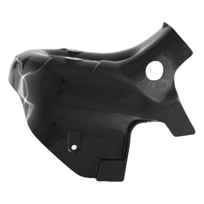 Fullsix carbon exhaust guard for the standard system for Ducati 899 Panigale 2013-2015 – view 2