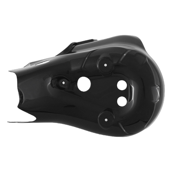 Fullsix carbon exhaust guard for the standard system for Ducati 899 Panigale 2013-2015 – view 3