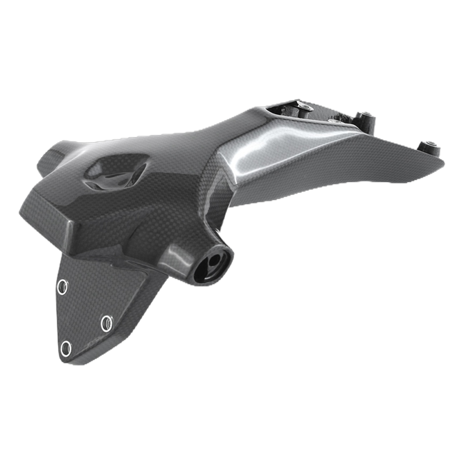 Fullsix carbon number plate holder for Ducati 899 Panigale 2013-2015