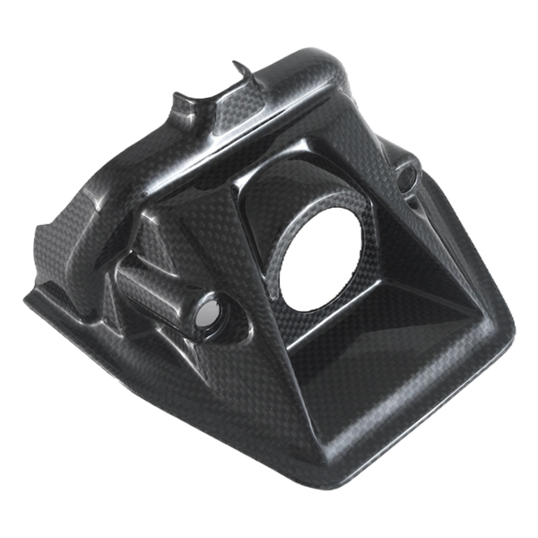 Fullsix carbon keylock cover for Ducati Diavel V4 2023-2026 – view 2