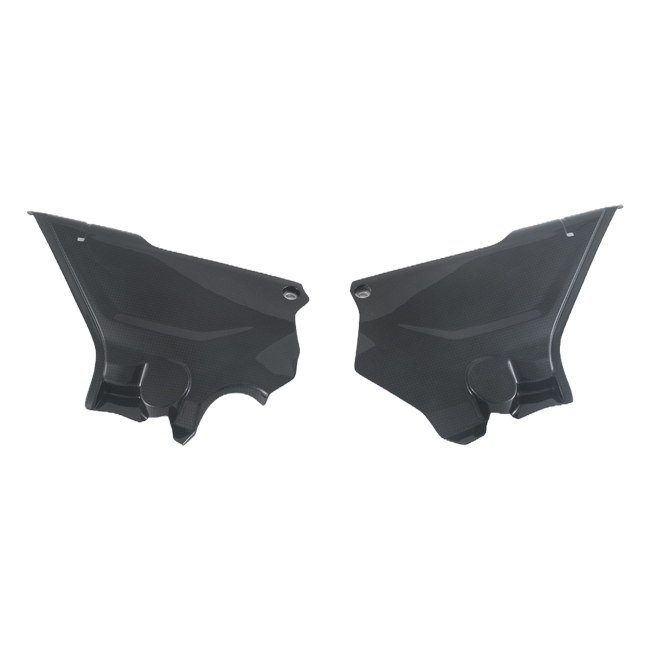 Fullsix carbon inner side fairing set for Ducati DesertX 2022-2026
