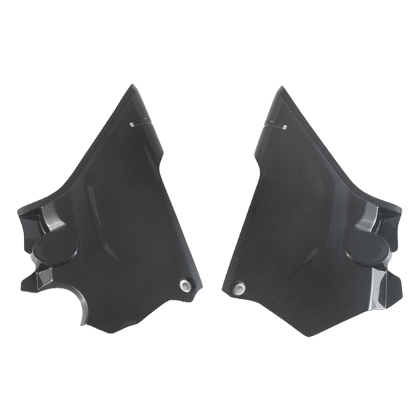 Fullsix carbon inner side fairing set for Ducati DesertX 2022-2026 – view 3