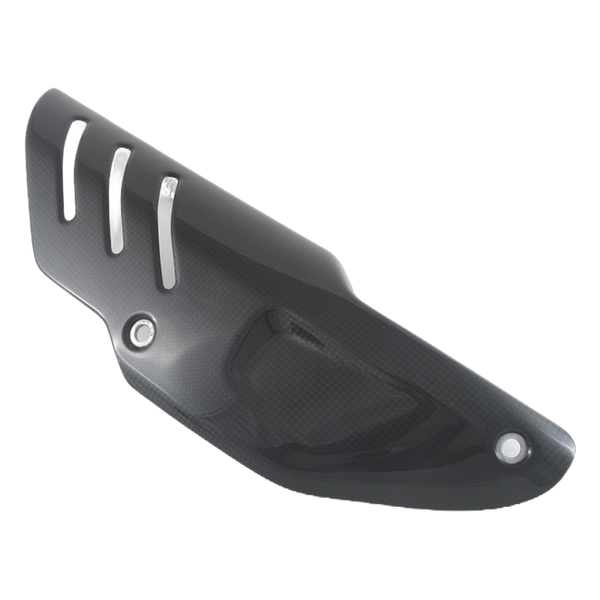 Fullsix carbon exhaust protection, termignoni for Ducati DesertX 2022-2026 – view 3