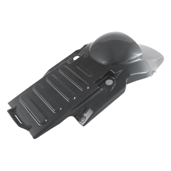 Fullsix carbon upper rear mudguard for Ducati DesertX 2022-2026 – view 4