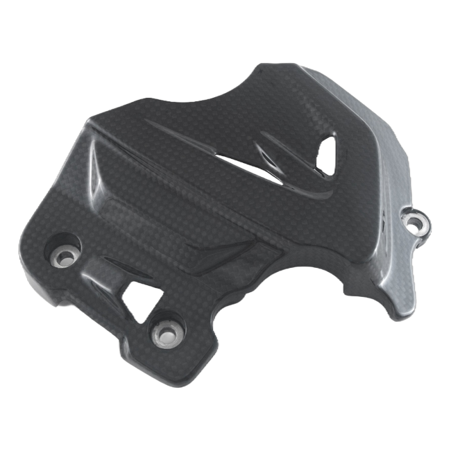 Fullsix carbon sprocket cover for Ducati DesertX 2022-2026