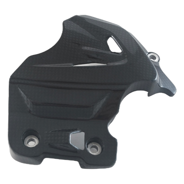 Fullsix carbon sprocket cover for Ducati DesertX 2022-2026 – view 5