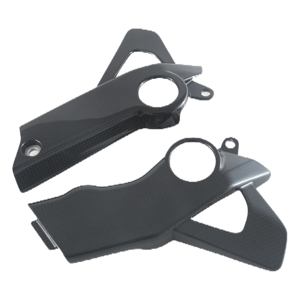 Fullsix carbon frame cover set for Ducati DesertX 2022-2026 – view 3