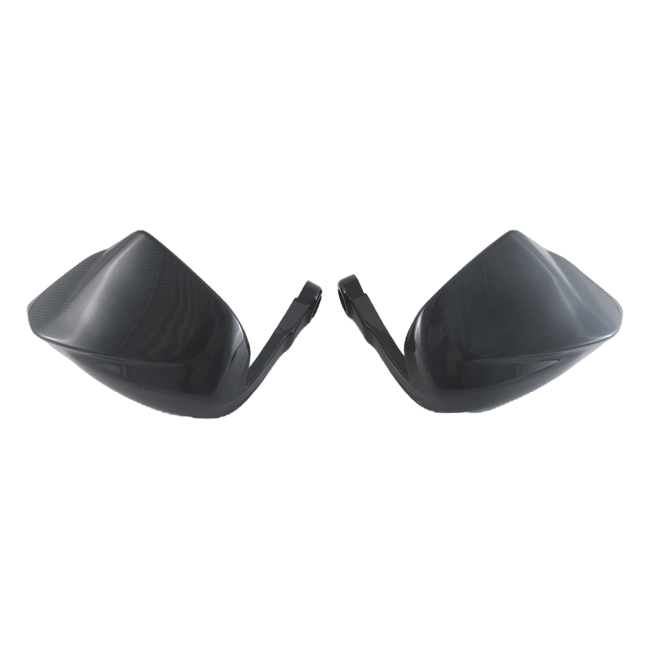 Fullsix carbon hand guard set for Ducati DesertX 2022-2026