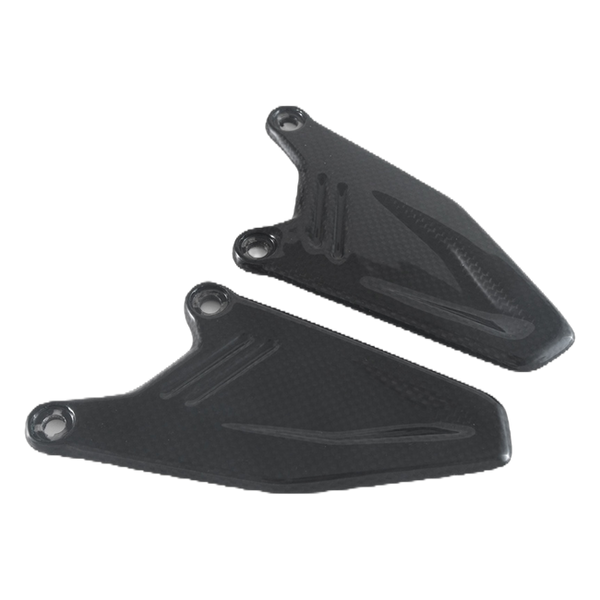 Fullsix carbon heel guard set for Ducati Hypermotard 698 Mono 2024-2026 – view 2