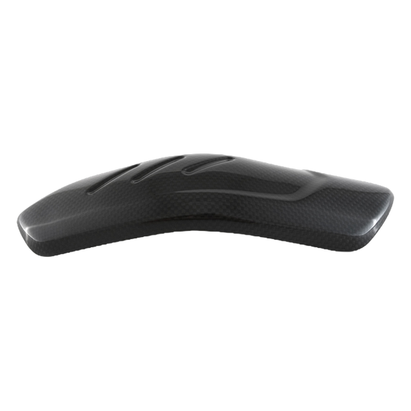 Fullsix carbon exhaust protector for Ducati Hypermotard 698 Mono 2024-2026 – view 3