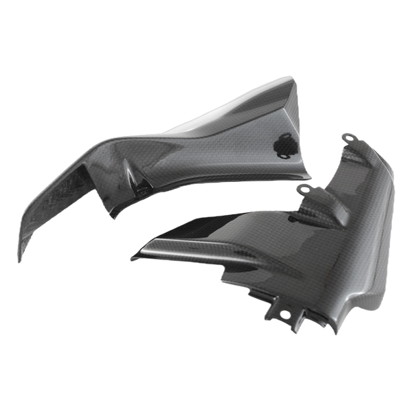 Fullsix carbon side cover left lower for Ducati Monster 1200 2014-2016 – view 2