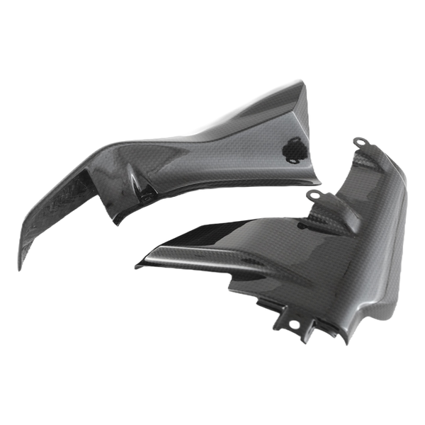 Fullsix carbon side cover left upper for Ducati Monster 1200 2014-2020 – view 2