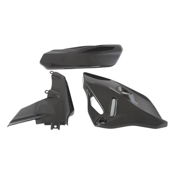 Fullsix carbon fairing side cover set for Ducati Monster 1200 2014-2016 – view 3
