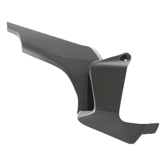 Fullsix carbon belly pan left for Ducati Monster 1200 2014-2020