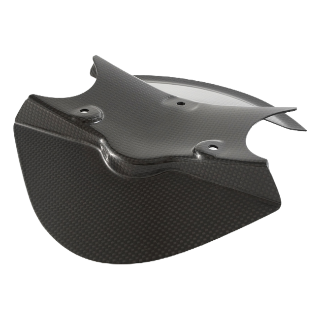Fullsix carbon headlight fairing mudflap for Ducati Multistrada 950 2017-2021 – view 2