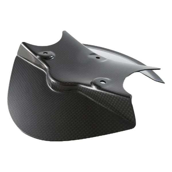 Fullsix carbon headlight fairing mudflap for Ducati Multistrada 950 2017-2021 – view 5
