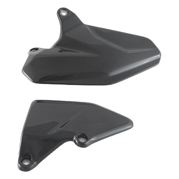 Fullsix carbon heel guard set for Ducati Multistrada V4 2021-2026 – view 2