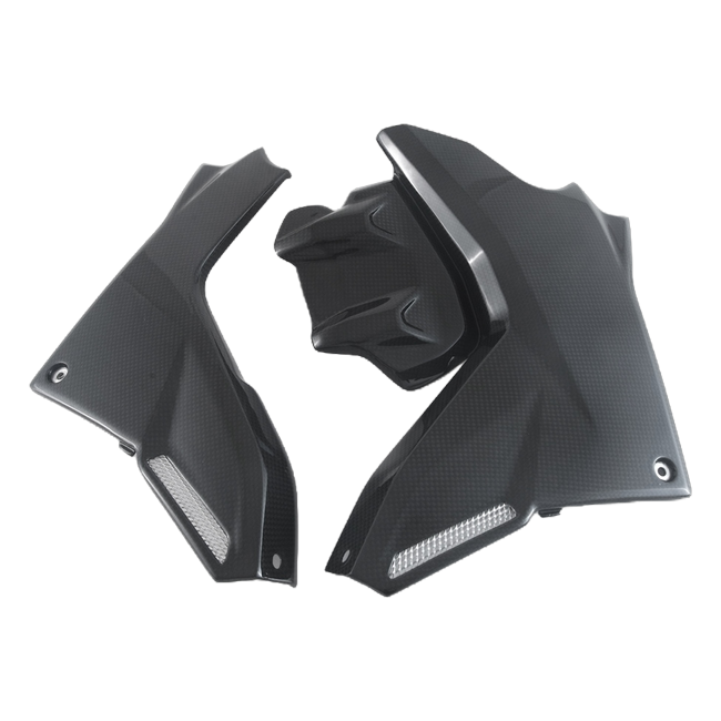 Fullsix carbon lower side fairing set for Ducati Multistrada V4 2021-2026