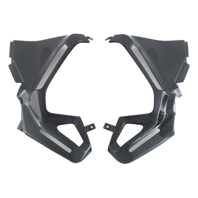 Fullsix carbon inner side panel set for Ducati Multistrada V4 2021-2026