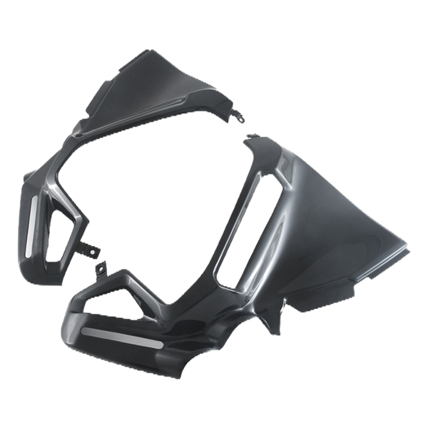 Fullsix carbon inner panel set for Ducati Multistrada V4 Pikes Peak 2021-2026 – view 2
