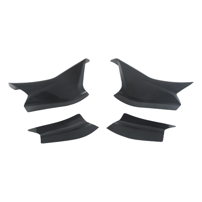 Fullsix carbon winglet cover set for Ducati Multistrada V4 Pikes Peak 2021-2026