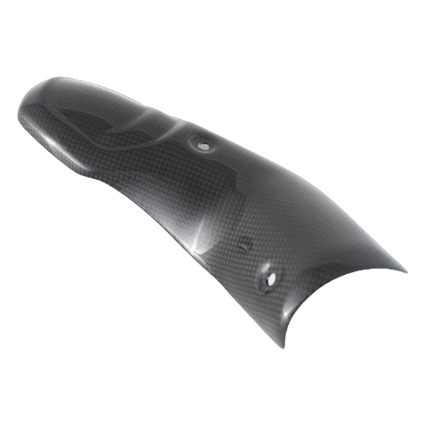 Fullsix carbon exhaust protector for Ducati Multistrada V4 2021-2026 – view 3