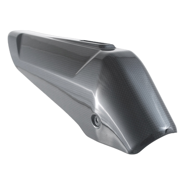 Fullsix carbon exhaust heat shield for Ducati Multistrada V4 2021-2026 – view 4