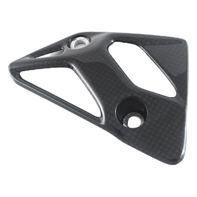 Fullsix carbon electronics bracket for Ducati Multistrada V4 Pikes Peak 2021-2026