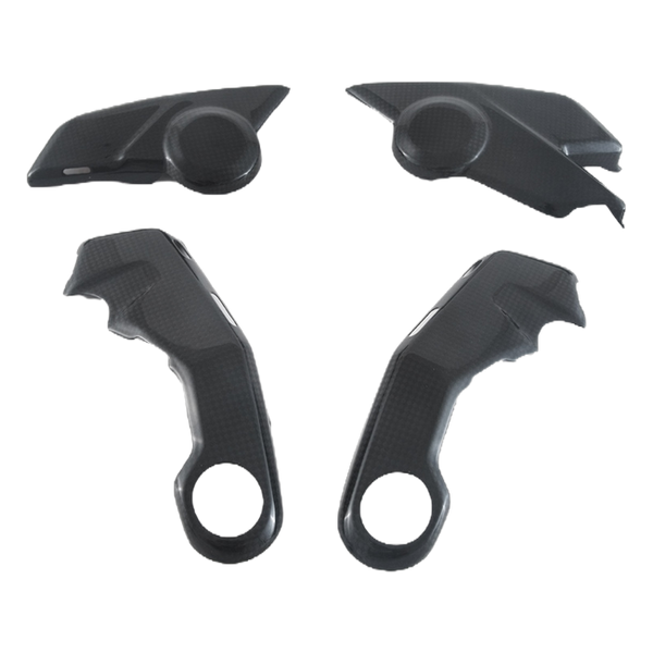 Fullsix carbon frame cover set for Ducati Multistrada V4 Pikes Peak 2021-2026 – view 2