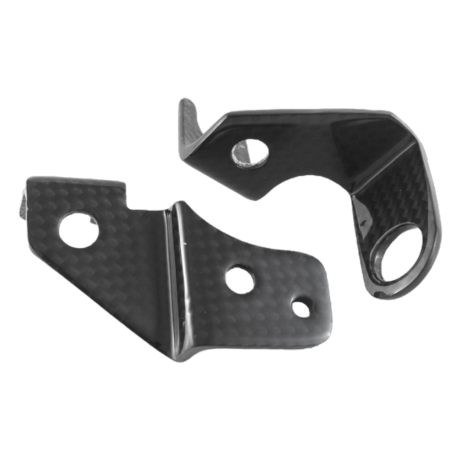 Fullsix carbon handlebar reservoir mount set for Ducati Streetfighter V4 2020-2026