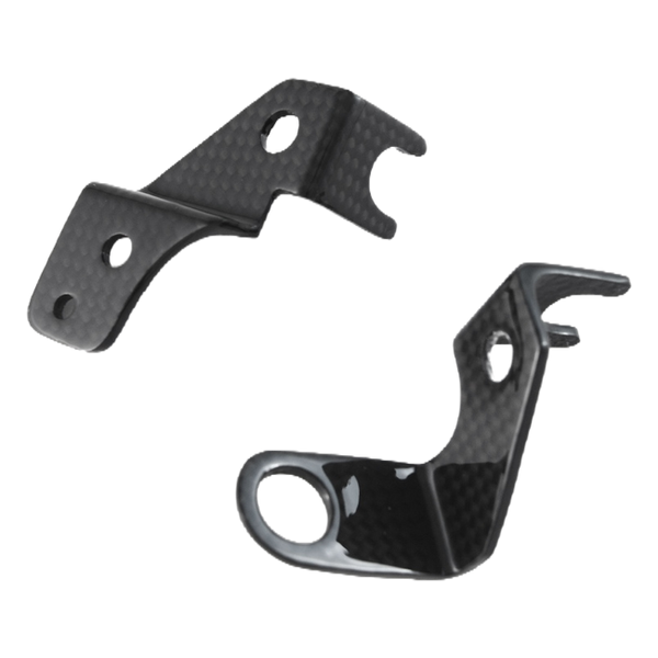 Fullsix carbon handlebar reservoir mount set for Ducati Streetfighter V4 2020-2026 – view 3