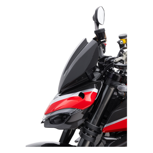 Fullsix carbon long wind deflector for Ducati Streetfighter V4 2020-2024 – view 5