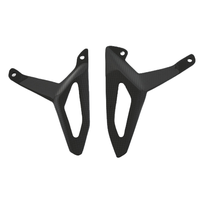 Fullsix carbon heel guard set for Ducati Streetfighter V4 2025-2026