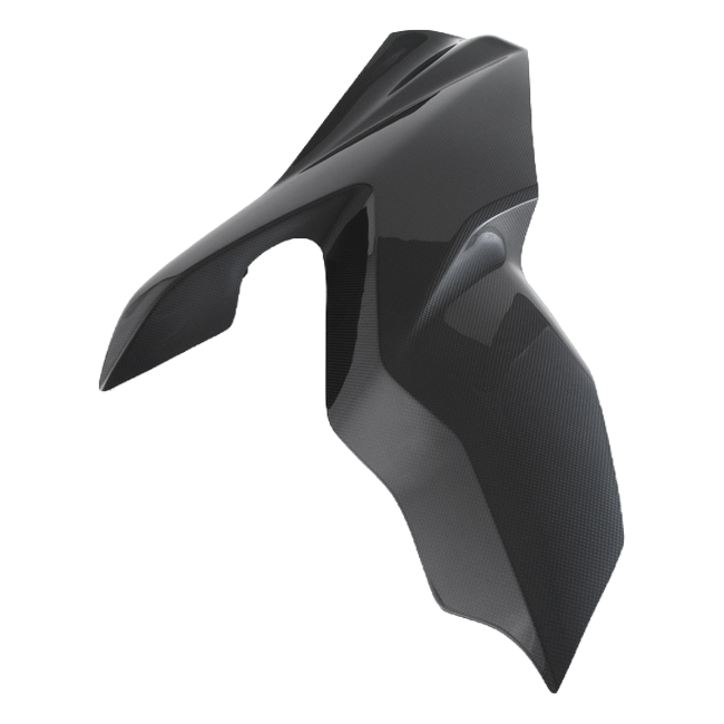Fullsix carbon upper fairing extension, right for Ducati SuperSport 939 2017-2019