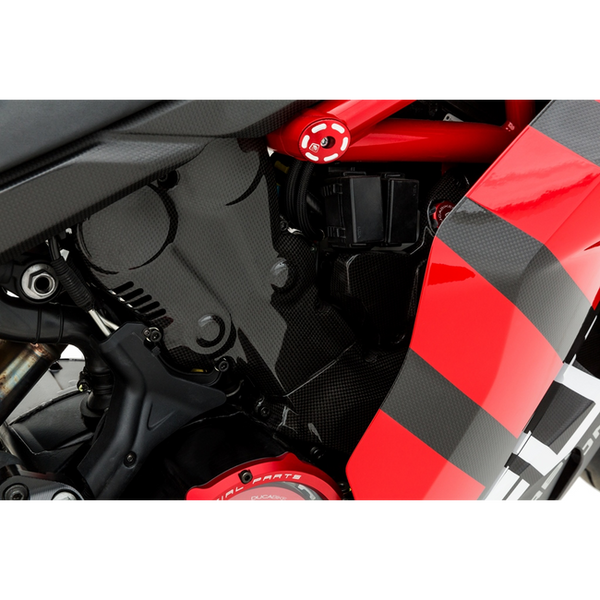 Fullsix carbon cam belt cover set for Ducati SuperSport 950 2020-2024 – view 4