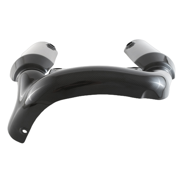 Fullsix carbon exhaust protector for Ducati Panigale V2 890 2025-2026 – view 3