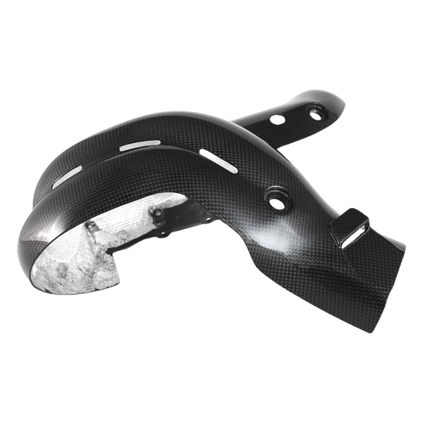 Fullsix carbon exhaust heat shield for Ducati Streetfighter V4 2020-2022 – view 3