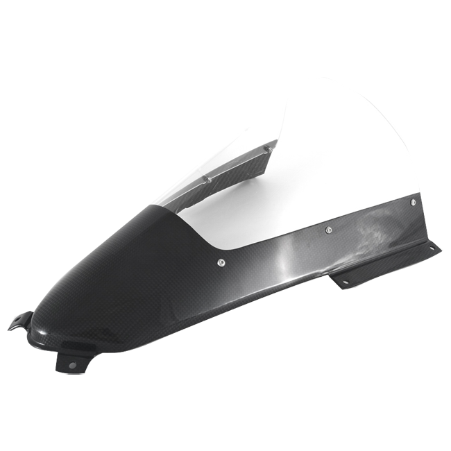 Fullsix Carbon Windscreen Clear 30mm Higher for Ducati Panigale V4 (2020-2024)
