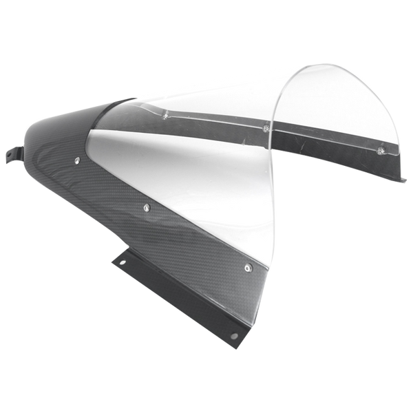 Fullsix Carbon Windscreen Clear 30mm Higher for Ducati Panigale V4 (2020-2024)