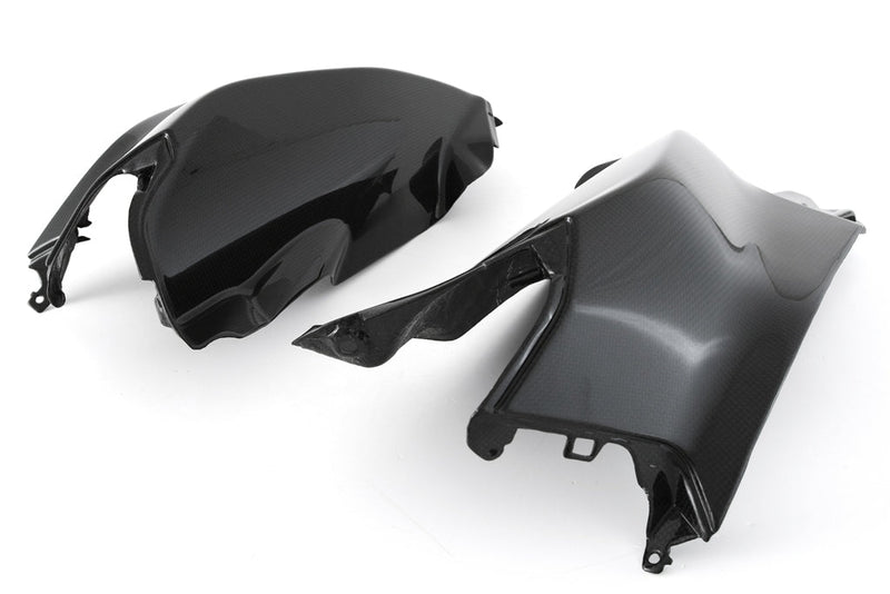 Fullsix carbon inner fairing panels for Ducati Panigale V4/S 2025-2026 in glossy finish