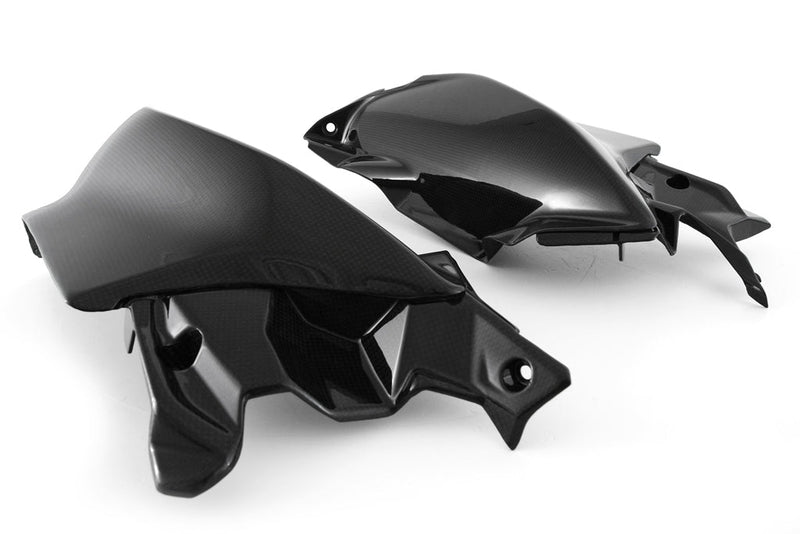 Fullsix carbon inner fairing panels for Ducati Panigale V4/S 2025-2026 in glossy finish