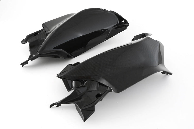 Fullsix carbon inner fairing panels for Ducati Panigale V4/S 2025-2026 in glossy finish