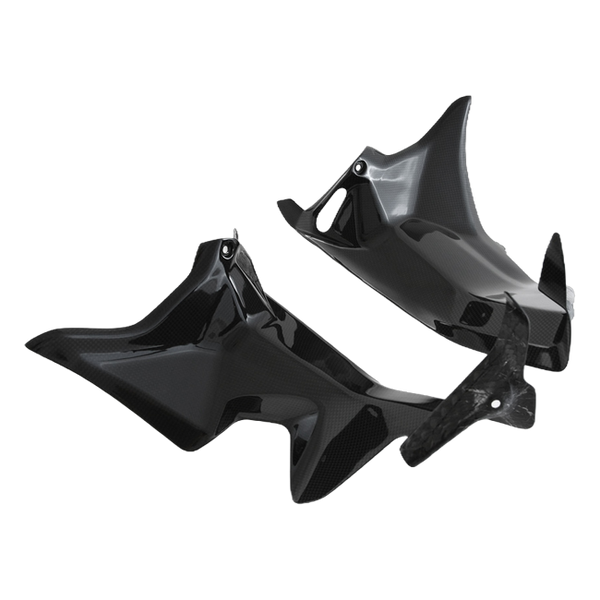 Fullsix carbon wind channel covers for Ducati Panigale V4 R 2026 – view 3