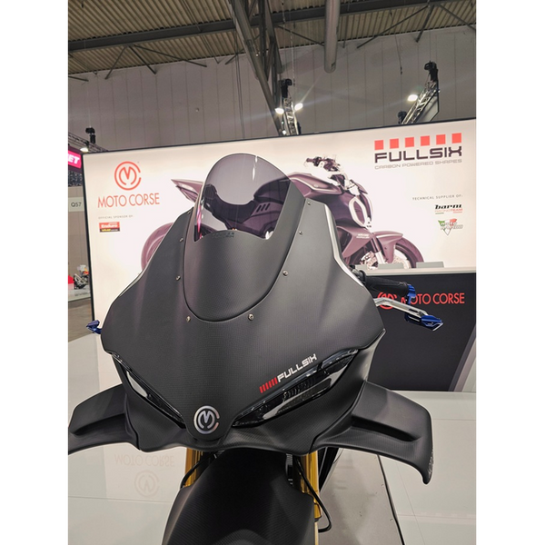 Fullsix carbon windscreen cover for Ducati Panigale V4 2025-2026