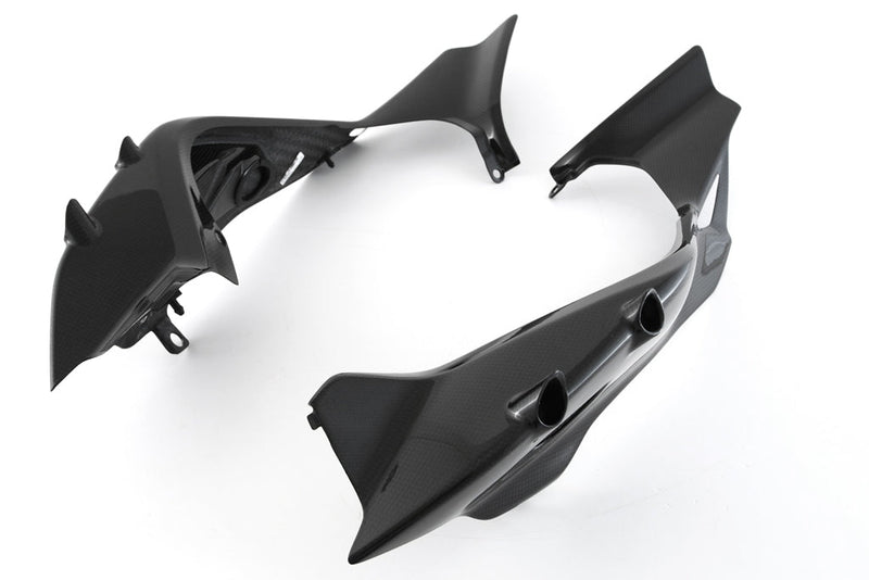 Fullsix carbon lower rear fairing set left and right for Ducati Panigale V4/S 2025-2026