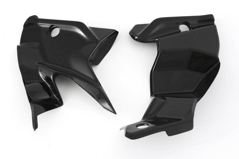 Fullsix carbon electronics cover set for Ducati Panigale V4/S 2025-2026, glossy finish