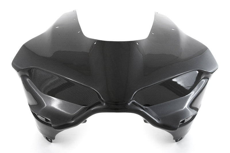 Fullsix race carbon front fairing for Ducati Panigale V4/S 2025-2026, 200 Plain weave
