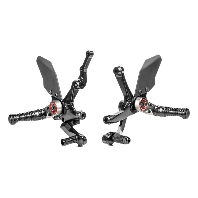Gilles MUE2 rearset MUE2-D03-B for Ducati STREETFIGHTER V2 955, left and right side