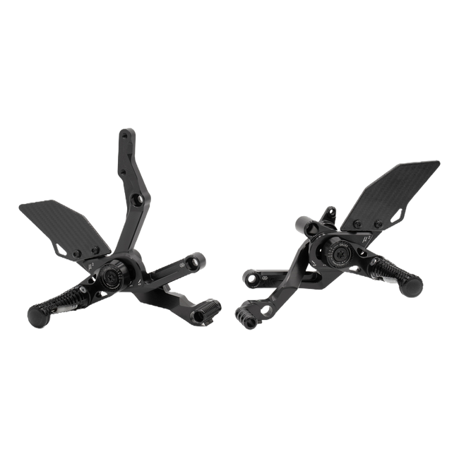 Gilles MUE2 rearset MUE2-D05-B for Ducati STREETFIGHTER V2 890, left and right side
